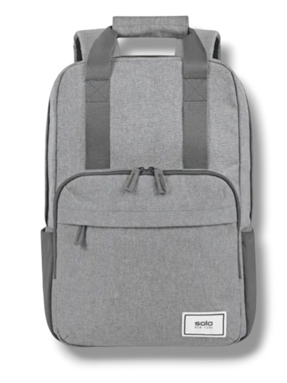 Solo New York Solo Re:Claim 15.6 Inch Laptop Backpack Grey Unisex NWOT